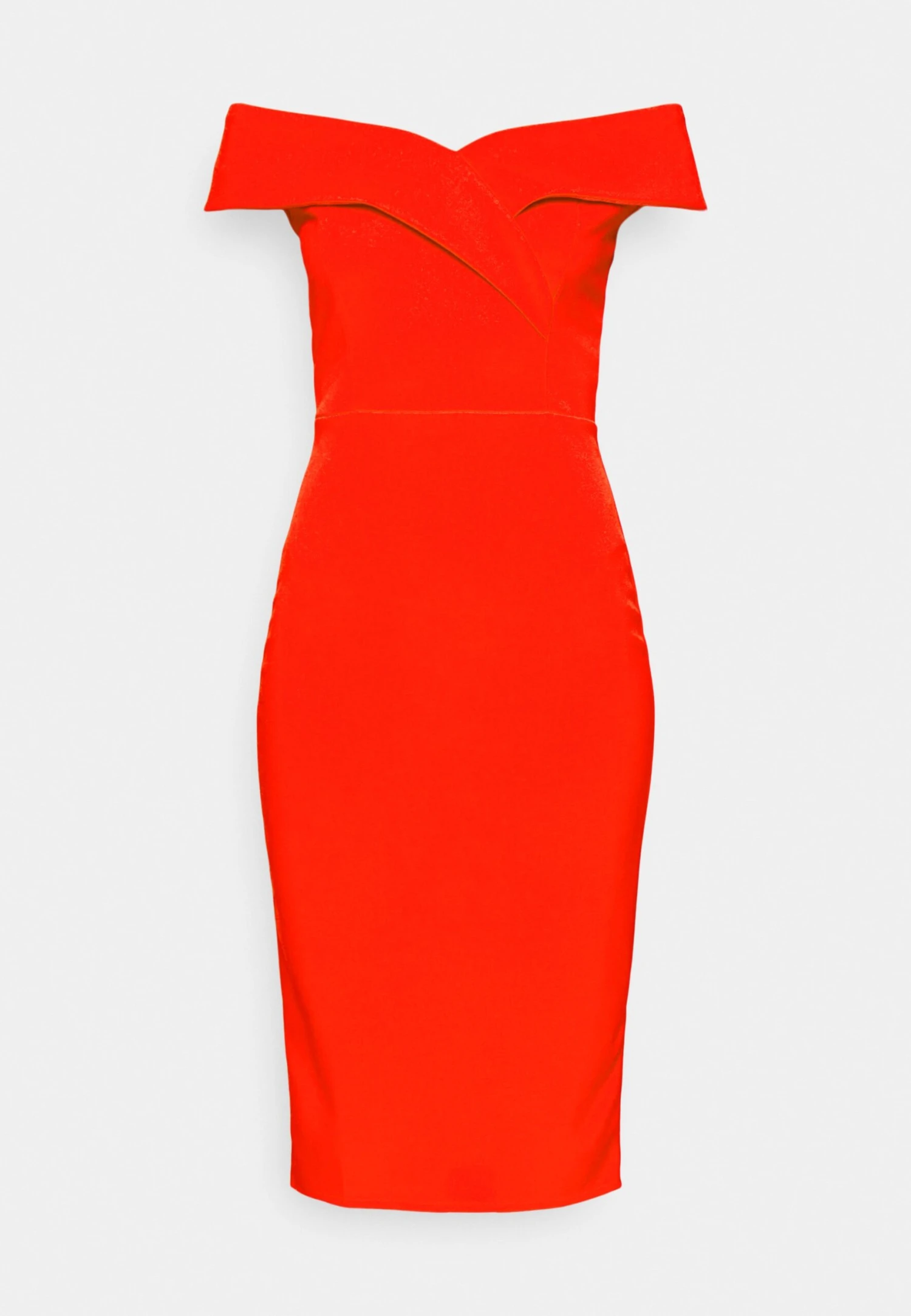 Wal G Zara Midi Dress - Cocktailjurk - Red 6 Wal G Zara Midi Dress - Cocktailjurk - Red - Afbeelding 4