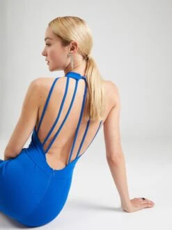 Wal G Lange Jumpsuits Jumpsuit CHENISE Dames Navy -Wal G b24fec0b3249f2e711d5ccbb2db760cd