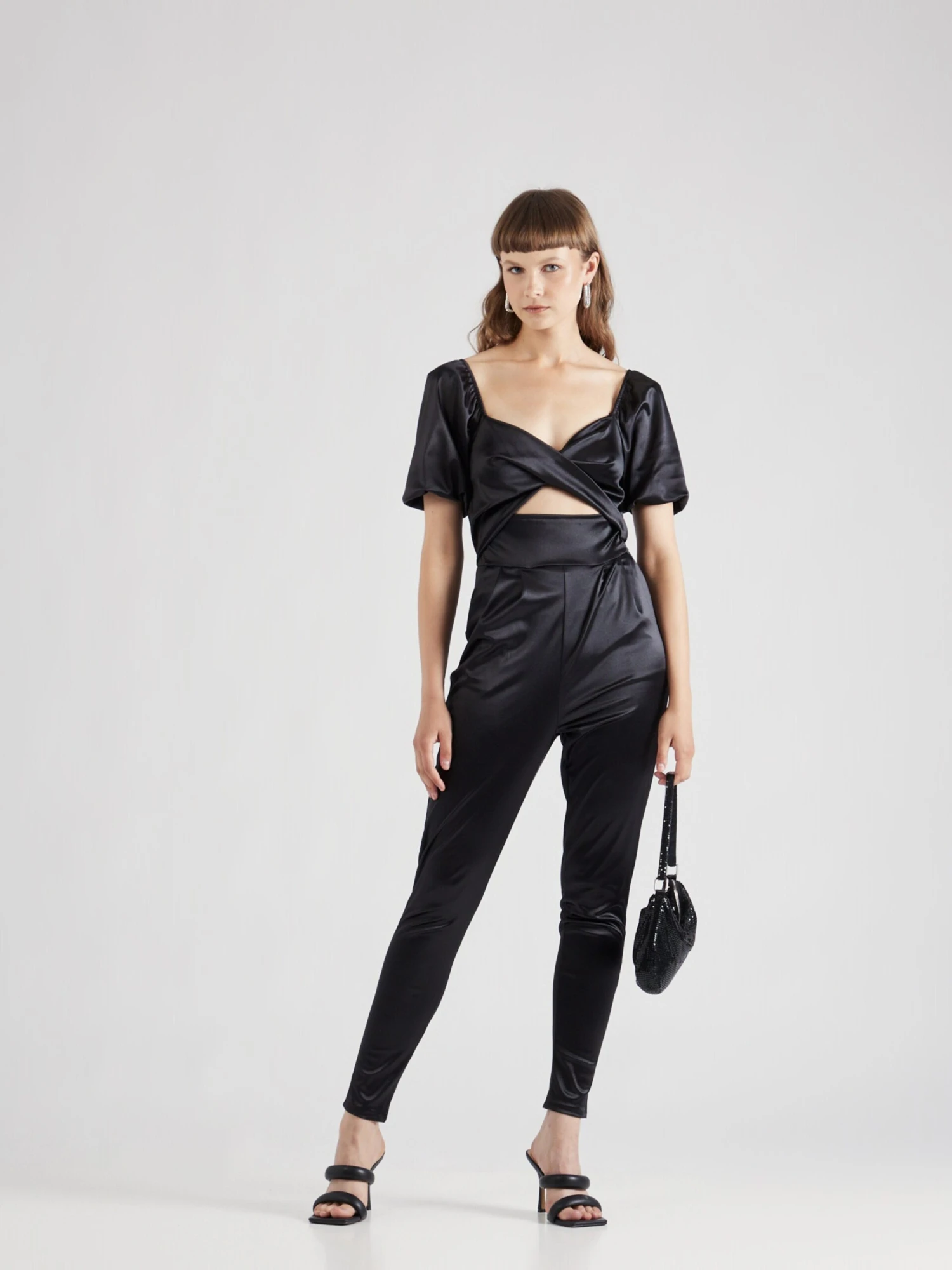 Wal G Lange Jumpsuits Jumpsuit BENNY Dames Zwart 7 Wal G Lange Jumpsuits Jumpsuit BENNY Dames Zwart - Afbeelding 5