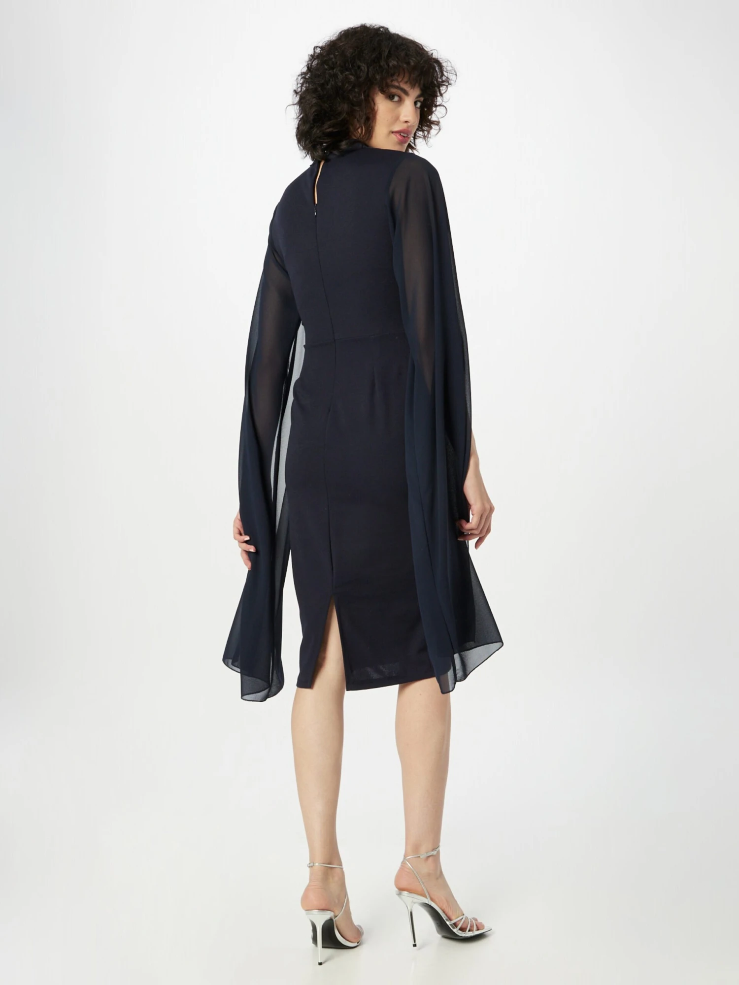 Wal G Mini Jurken Jurk Dames Navy 6 Wal G Mini Jurken Jurk Dames Navy - Afbeelding 4