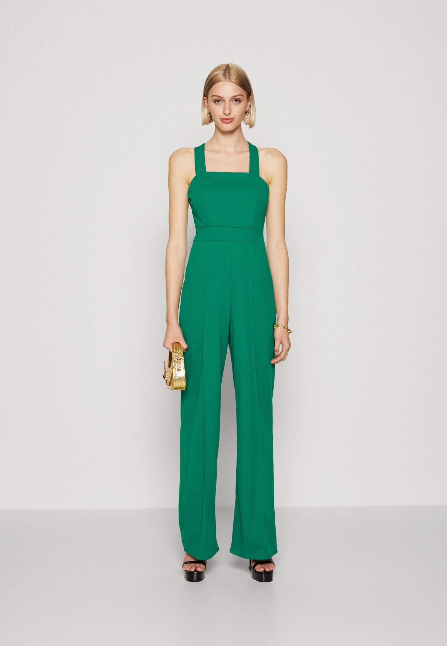 Wal G Alex Cross Back - Jumpsuit - Leaf Green 4 Wal G Alex Cross Back - Jumpsuit - Leaf Green - Afbeelding 2