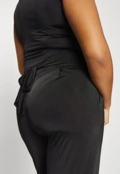 Brady V Neck- Jumpsuit - Black 13 Brady V Neck- Jumpsuit - Black -Wal G beecb5052aaf42caba7e342b53bcccf6