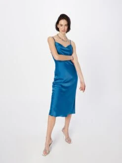 Wal G Midi Jurken Jurk CARA Dames Blauw 11 Wal G Midi Jurken Jurk CARA Dames Blauw -Wal G c181d505d6daaee1e0c809a3a1719e73