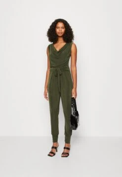 Wal G Ronny Slough Neck - Jumpsuit - Olive Green 9 Wal G Ronny Slough Neck - Jumpsuit - Olive Green -Wal G c1e7bd70858c488ab8c56dfd5a4a5b55
