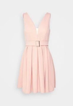 Debbie Buckle Skater Dress - Cocktailjurk - Blush Pink 10 Debbie Buckle Skater Dress - Cocktailjurk - Blush Pink -Wal G c219ab0212b3418b8fd3510402ccdd89