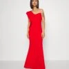 Wal G One Shoulder Maxi Dress - Cocktailjurk - Red 1 Wal G One Shoulder Maxi Dress - Cocktailjurk - Red -Wal G c5cb9ac047f545cf95c8d28306837194