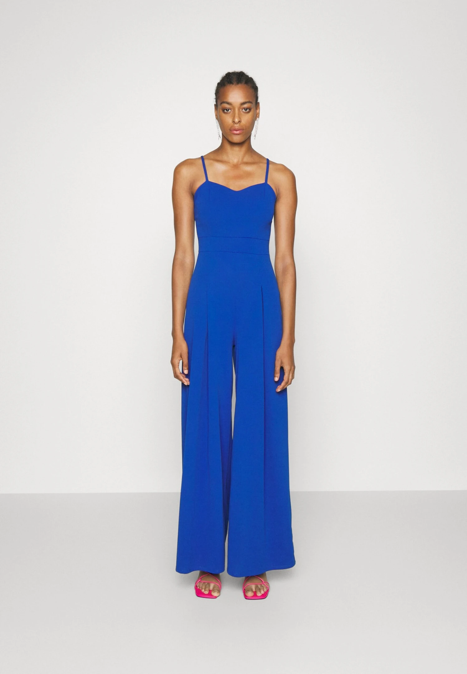 Havana Sweetheart Neck Jumpsuit - Jumpsuit - Electric Blue 3 Havana Sweetheart Neck Jumpsuit - Jumpsuit - Electric Blue