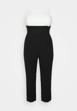 Curve Maxine- Jumpsuit - Black/White
