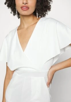 Wedding Betty V Neck Wrap - Jumpsuit - White 15 Wedding Betty V Neck Wrap - Jumpsuit - White -Wal G c881f6ba37fb47679d7c7bf7b789dc5f