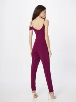 Wal G Lange Jumpsuits Jumpsuit HARRIETTE Dames Pruim 10 Wal G Lange Jumpsuits Jumpsuit HARRIETTE Dames Pruim -Wal G ca9d67433e5e85758b6b2566e3044d1f