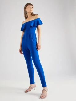 Wal G Lange Jumpsuits Jumpsuit CHRISTINA Dames Blauw 9 Wal G Lange Jumpsuits Jumpsuit CHRISTINA Dames Blauw -Wal G d1ceda7fb0f931553e1798719f90fbfb