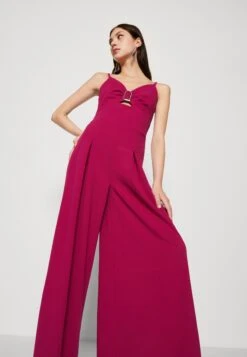 Wal G Charlie Buckle - Jumpsuit - Raspberry -Wal G d398ff3996404adb883bd531e941d37a