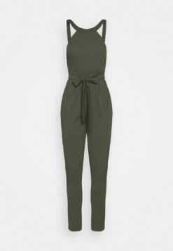 Wal G Jimmy Tie Back - Jumpsuit - Khaki Green -Wal G d45a55e04b9b46228513d19c9e0f3f8c