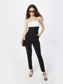 Wal G Lange Jumpsuits Jumpsuit JANYA Dames Zwart -Wal G d59a0c24658f2da7fd2d519ed3f920c4