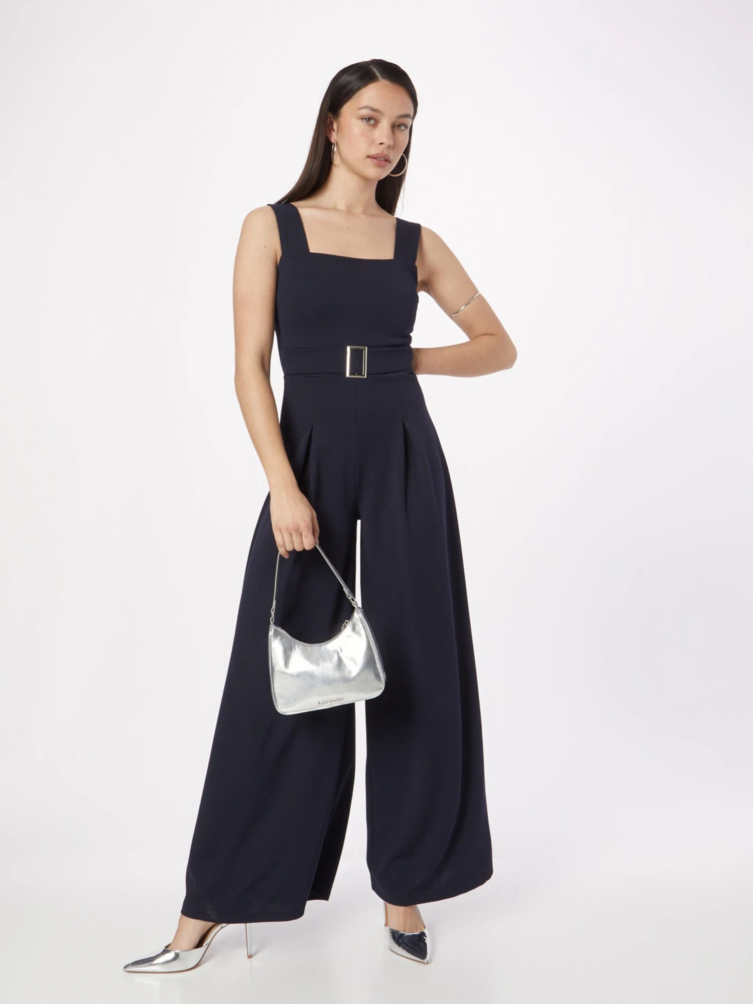 Wal G Lange Jumpsuits Jumpsuit ASH Dames Navy 7 Wal G Lange Jumpsuits Jumpsuit ASH Dames Navy - Afbeelding 5