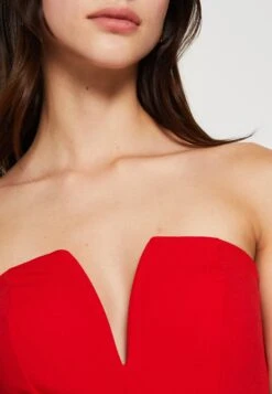 Wal G Christa V Neck Playsuit - Jumpsuit - Red 13 Wal G Christa V Neck Playsuit - Jumpsuit - Red -Wal G daca8d3bb7da4baf8eed3ab0a7bb03b1