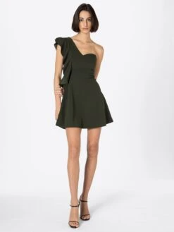 Wal G Mini Jurken Jurk ROSA Dames Donkergroen 11 Wal G Mini Jurken Jurk ROSA Dames Donkergroen -Wal G dc0d16d1a24608fd952a7fec59f30bdf