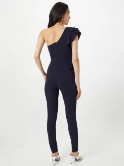 Wal G Lange Jumpsuits Jumpsuit ROSA Dames Navy -Wal G dcd138f026df0b31b7956051ae4dad01