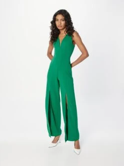 Wal G Lange Jumpsuits Jumpsuit STEVEN Dames Grasgroen -Wal G dd73235d13b16c7de9ea7b51f207ea76