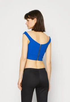 Wal G Valentines Heart Crop - Top - Electric Blue 10 Wal G Valentines Heart Crop - Top - Electric Blue -Wal G dfecdd4c492c48d0a2b38e71911d292e