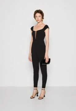Wal G Matty - Jumpsuit - Black -Wal G e07af9837d8b45fcbe6569611824f117