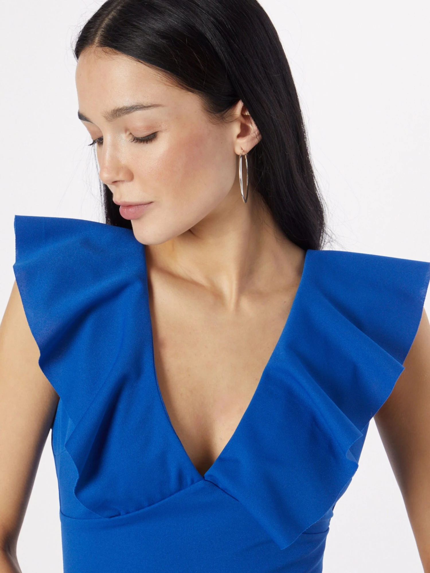 Wal G Mini Jurken Jurk HIKAMI Dames Royal Blue/koningsblauw 4 Wal G Mini Jurken Jurk HIKAMI Dames Royal Blue/koningsblauw - Afbeelding 2