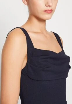 Wal G Serena Pleated - Jumpsuit - Navy Blue 12 Wal G Serena Pleated - Jumpsuit - Navy Blue -Wal G e4620a30a357488c9e670fda8501a216