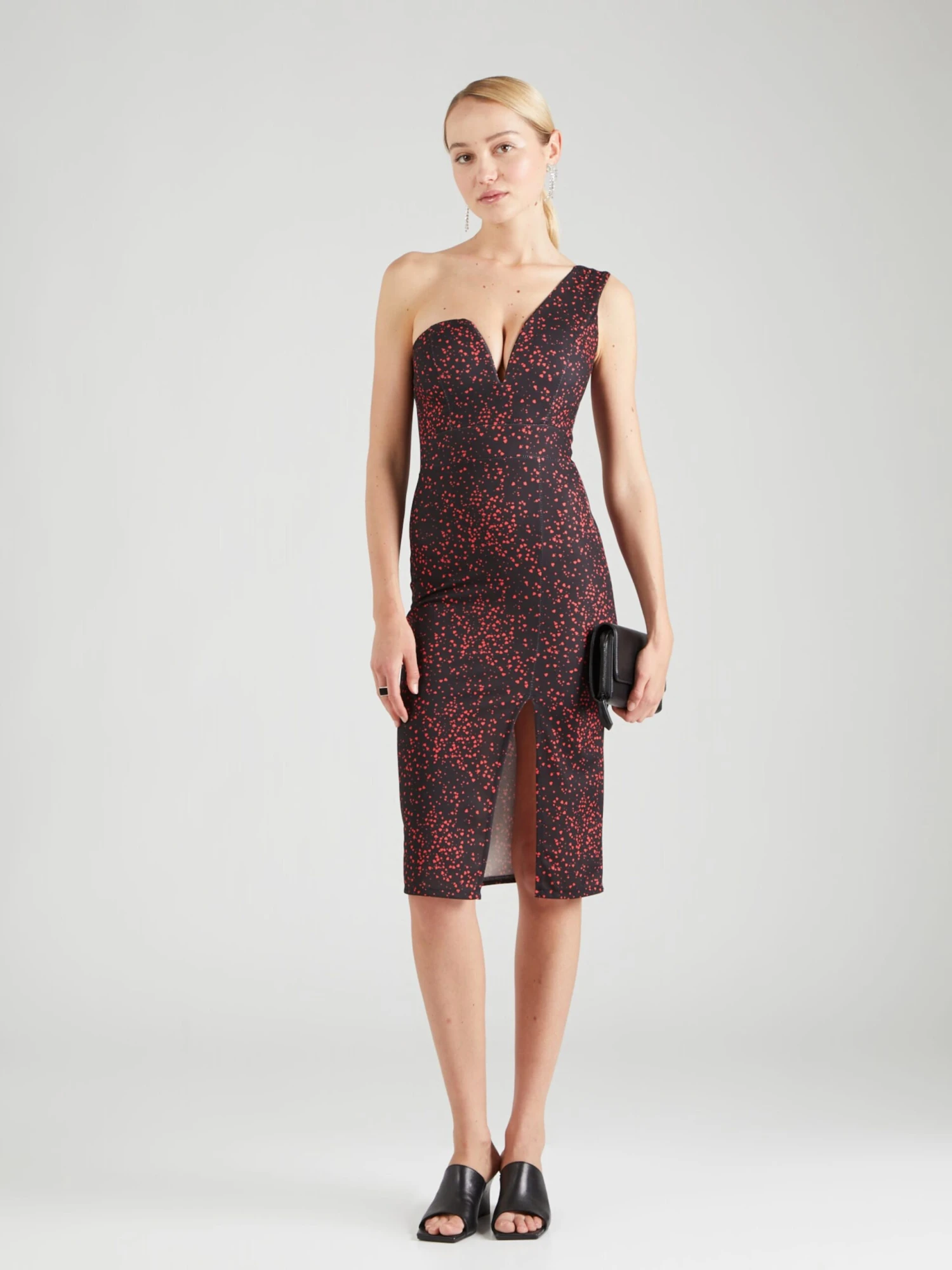 Wal G Cocktailjurken Cocktailjurk Dames Zwart 9 Wal G Cocktailjurken Cocktailjurk Dames Zwart - Afbeelding 7