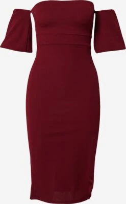 Wal G Mini Jurken Jurk CYLON Dames Karmijnrood