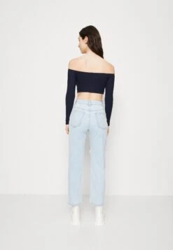 Wal G Hollie Off Shoulder Crop - Longsleeve - Navy 10 Wal G Hollie Off Shoulder Crop - Longsleeve - Navy -Wal G ea40babde18944af90469664f7a01896
