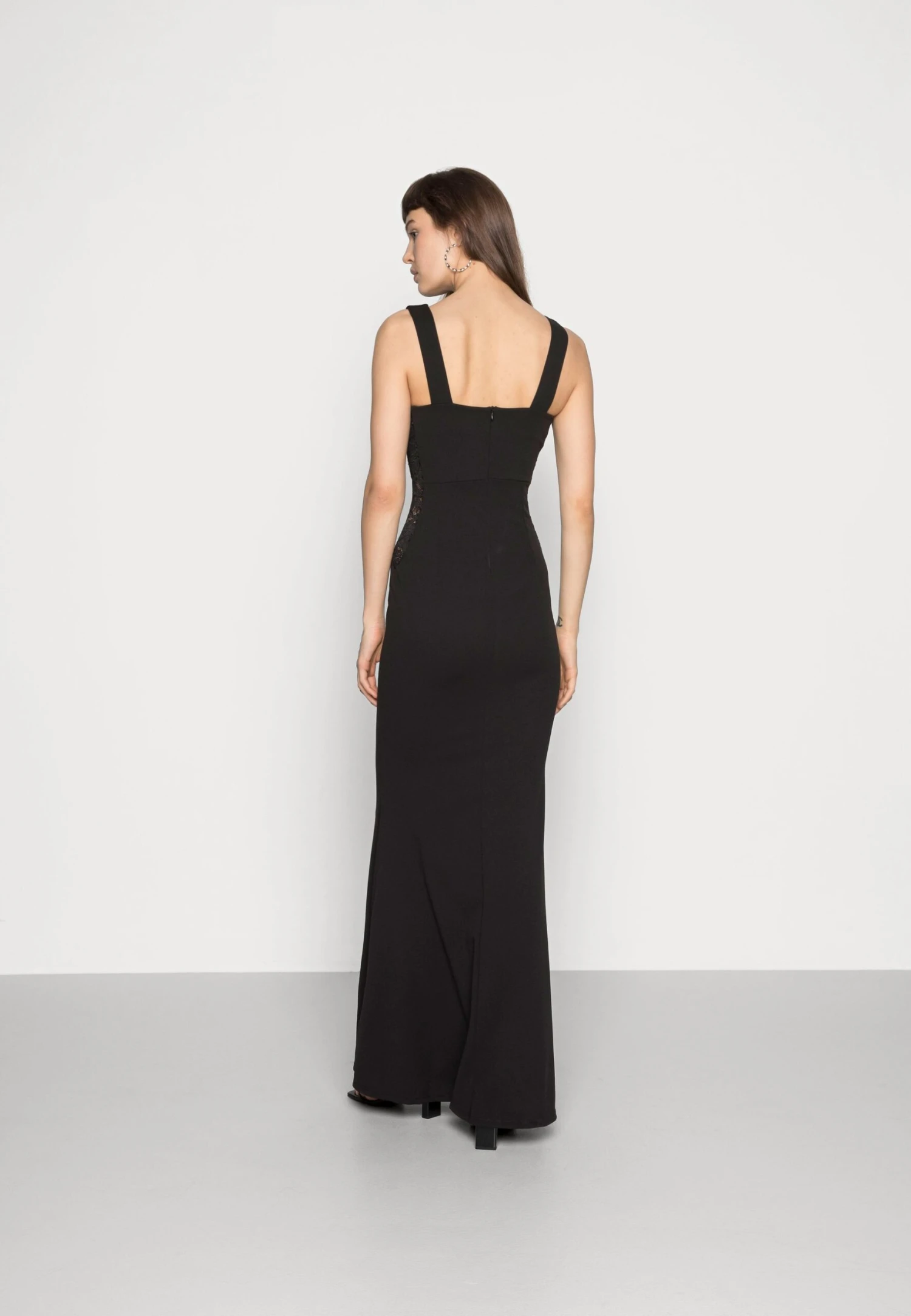 Wal G V Neck Maxi - Galajurk - Black 5 Wal G V Neck Maxi - Galajurk - Black - Afbeelding 3