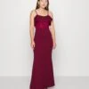 Mita Ruffle Maxi - Galajurk - Wine -Wal G f13bb818c7b24511b03ce76154cca3d5