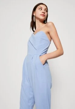 Wal G Halli Ruffe - Jumpsuit - Powder Blue 11 Wal G Halli Ruffe - Jumpsuit - Powder Blue -Wal G f1b5d527f37344d0b3c16b33e81e7c15