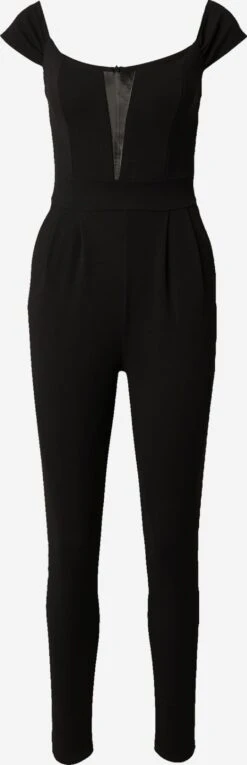 Wal G Lange Jumpsuits Jumpsuit MATTY Dames Zwart