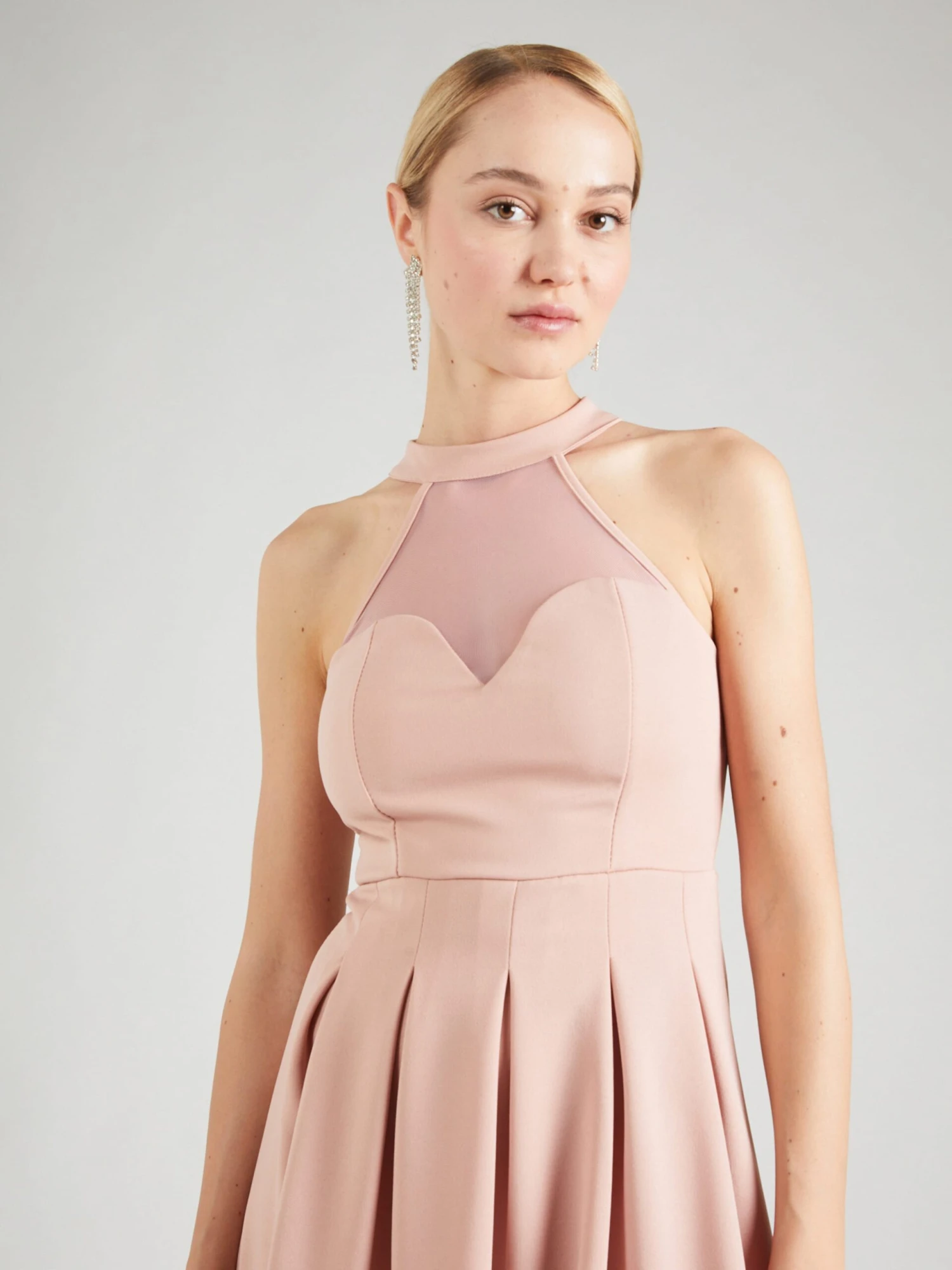 Wal G Mini Jurken Jurk BERNICE Dames Poederroze 6 Wal G Mini Jurken Jurk BERNICE Dames Poederroze - Afbeelding 4