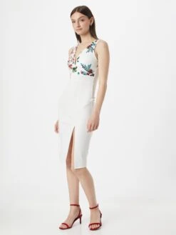 Wal G Mini Jurken Jurk Dames Wit -Wal G f5db3bad8f7b7e629d5ac10d228ecbda