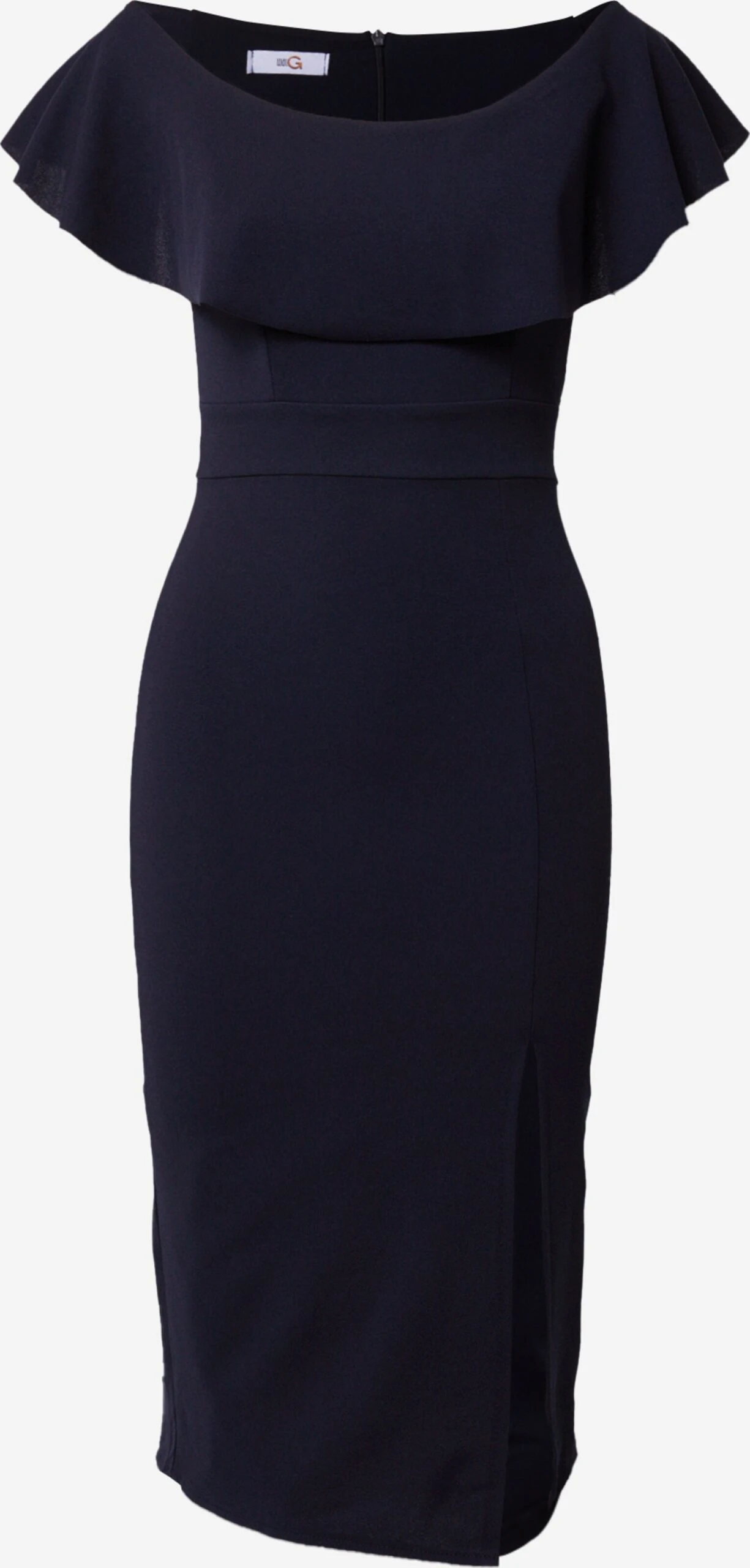 Wal G Midi Jurken Jurk CAMILLE Dames Navy 3 Wal G Midi Jurken Jurk CAMILLE Dames Navy