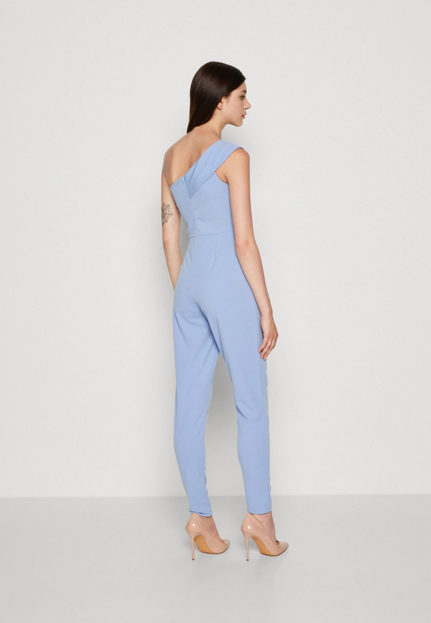 Wal G Halli Ruffe - Jumpsuit - Powder Blue 5 Wal G Halli Ruffe - Jumpsuit - Powder Blue - Afbeelding 3