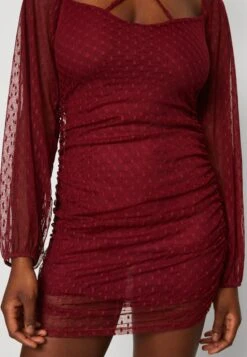 Wal G Raja Mini - Cocktailjurk - Wine 13 Wal G Raja Mini - Cocktailjurk - Wine -Wal G fa9fa6b7b35849d097c2c955bc993198