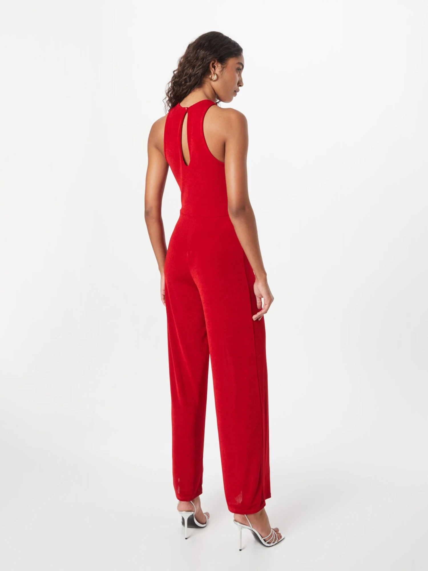 Wal G Lange Jumpsuits Jumpsuit Dames Vuurrood 6 Wal G Lange Jumpsuits Jumpsuit Dames Vuurrood - Afbeelding 4