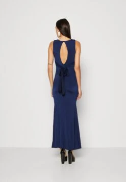 Wal G Becky Open Back Maxi - Jerseyjurk - Navy Blue 10 Wal G Becky Open Back Maxi - Jerseyjurk - Navy Blue -Wal G fe2e33076eef430b88b144a052946333