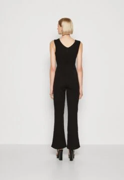 Wal G Billy V Neck - Jumpsuit - Black -Wal G fe5aaeb9ccef4c668ae7c2365a20c7c6