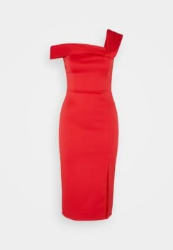 Wal G Delila Strap Midi - Jerseyjurk - Red 12 Wal G Delila Strap Midi - Jerseyjurk - Red -Wal G ff81b6530b314fcd8fad58eb85eeb0ea